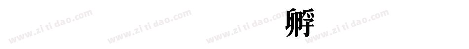 明體 簡字体转换